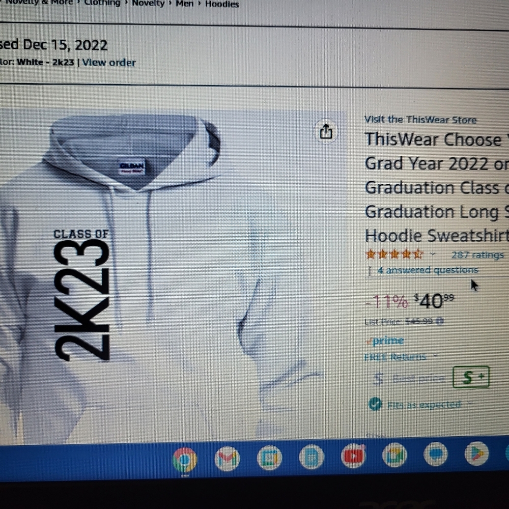 Brand new white hoodie